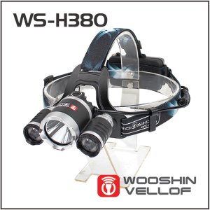 우신밸로프 WS-H380 충전식 헤드랜턴 제우스 1600루멘 헤드랜턴 우신밸로프 캠핑랜턴 충전식 작업등 LED 작업등