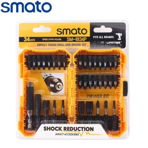 SMATO 스마토 SM-IB34P 임팩트드라이버 비트세트 34PCS