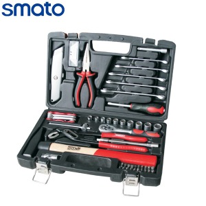 SMATO 스마토 SM-TS61 가정용 공구세트 망치 드라이버 몽키 줄자 세트