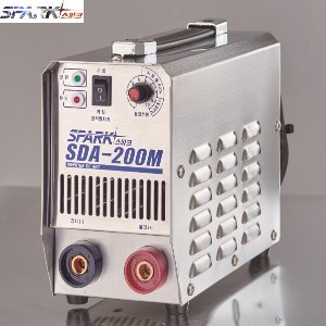 화성기전 스파크 SDA-200M 5K 휴대용 인버터 아크용접기 스테인레스재질 국산용접기