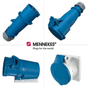 MENNEKES 메네키즈 유럽형 산업용 소켓 플러그 230V 16A 3P IP44 산업용 플러그 콘센트 커넥터