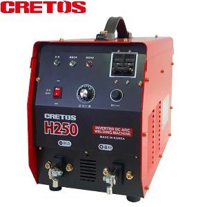 CRETOS 크레토스 H250 용접기 휴대용 인버터 DC 용접기 전문가용 용접기 현장용 용접기