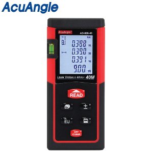ACUANGLE 아큐앵글 AD-888-40 레이저 거리 측정기 수평 길이 면적 부피 측정