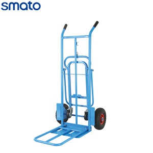 SMATO 스마토 SM-HC01 2단 4륜 핸드카 핸드트럭 구르마 운반 저소음 손수레